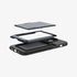 ACS04835 - iPhone 14 Pro Max Case Slim Armor CS in black showing the back